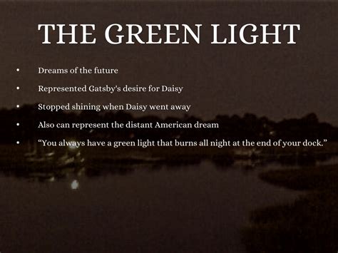 What Does the Green Light Symbolize at the End of the Novel: A Detailed Exploration